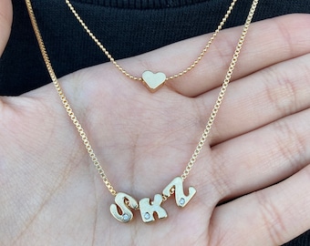 Stray kids SKZ double chain necklace