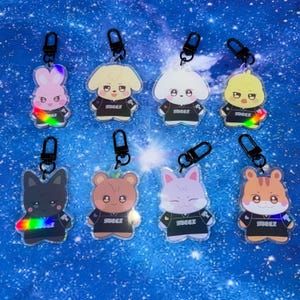 Ateez Aniteez keychain