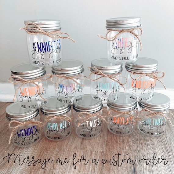 Custom Plastic Mason Jar- Seashell Jar- Birthday Jar- Beach Vacation- Money Bank- Allowance Jar- Reward Jar- Family Memories Keepsakes