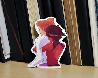 Catradora hug waterproof sticker | She-Ra and the Princesses of Power