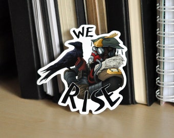 Bloodhound holospray weatherproof sticker | Apex Legends