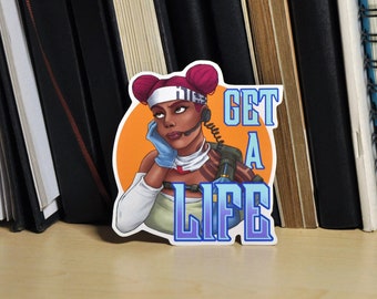 Lifeline holospray waterproof sticker | Apex Legends
