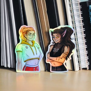 Catradora holografische stickers | She-Ra en de Powerprinsessen