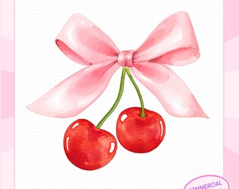 Lazo de cereza PNG, estética coqueta PNG, chica suave PNG, lazo rosa PNG, cereza moderna PNG, diseño de camisa coqueta PNG, diseño de camisa femenina PNG