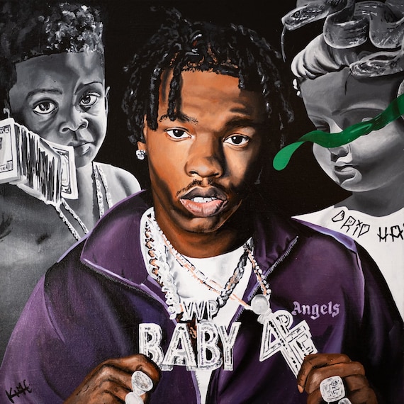 PREORDER 12x12 LIL BABY Poster Etsy