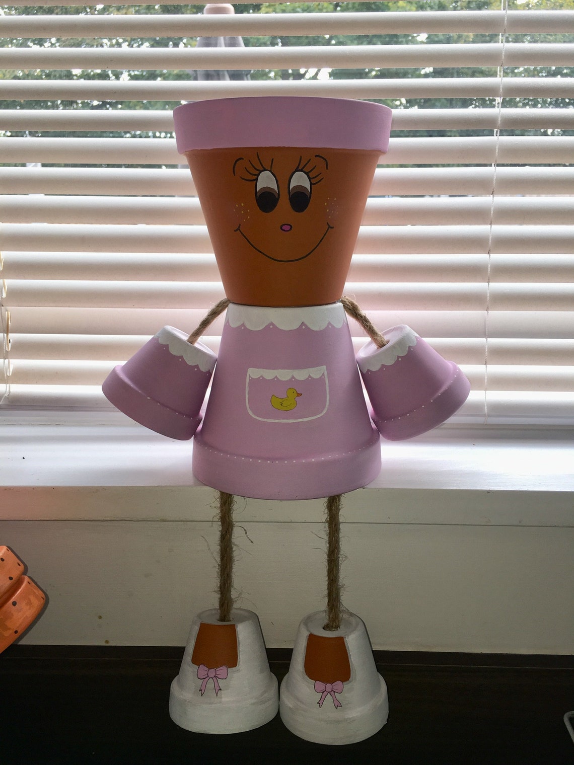 Personalised Flower Pot boys and girls Etsy