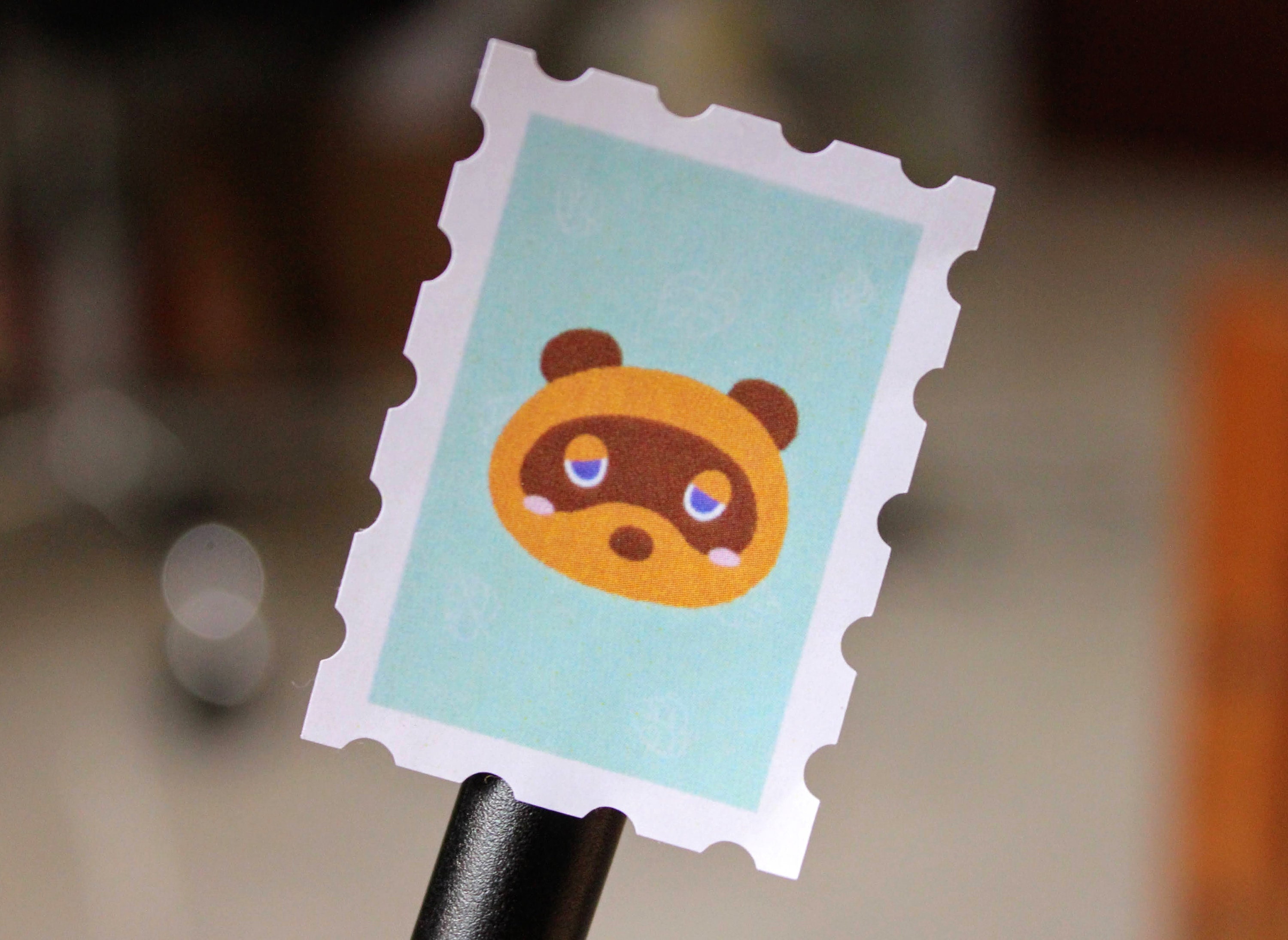Animal Crossing Postage Stamp Stickers Set Fanart Tom Nook Etsy