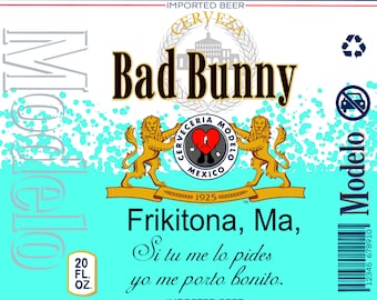 Bad Bunny Modelo Tumbler Wrap
