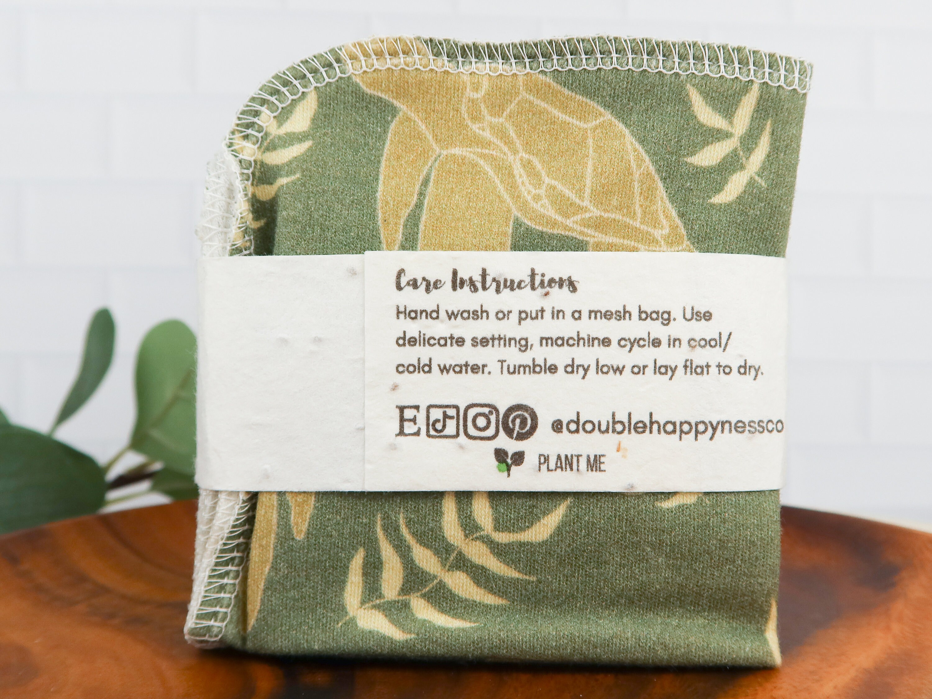 Green Sea Turtle Organic Cotton Cloth Wipe Reusable Baby Wipe - Etsy