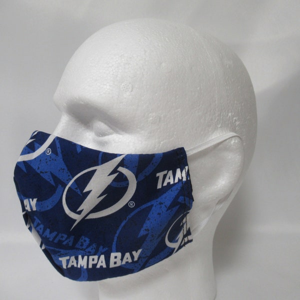 Tampa Bay Lightning Mask Etsy