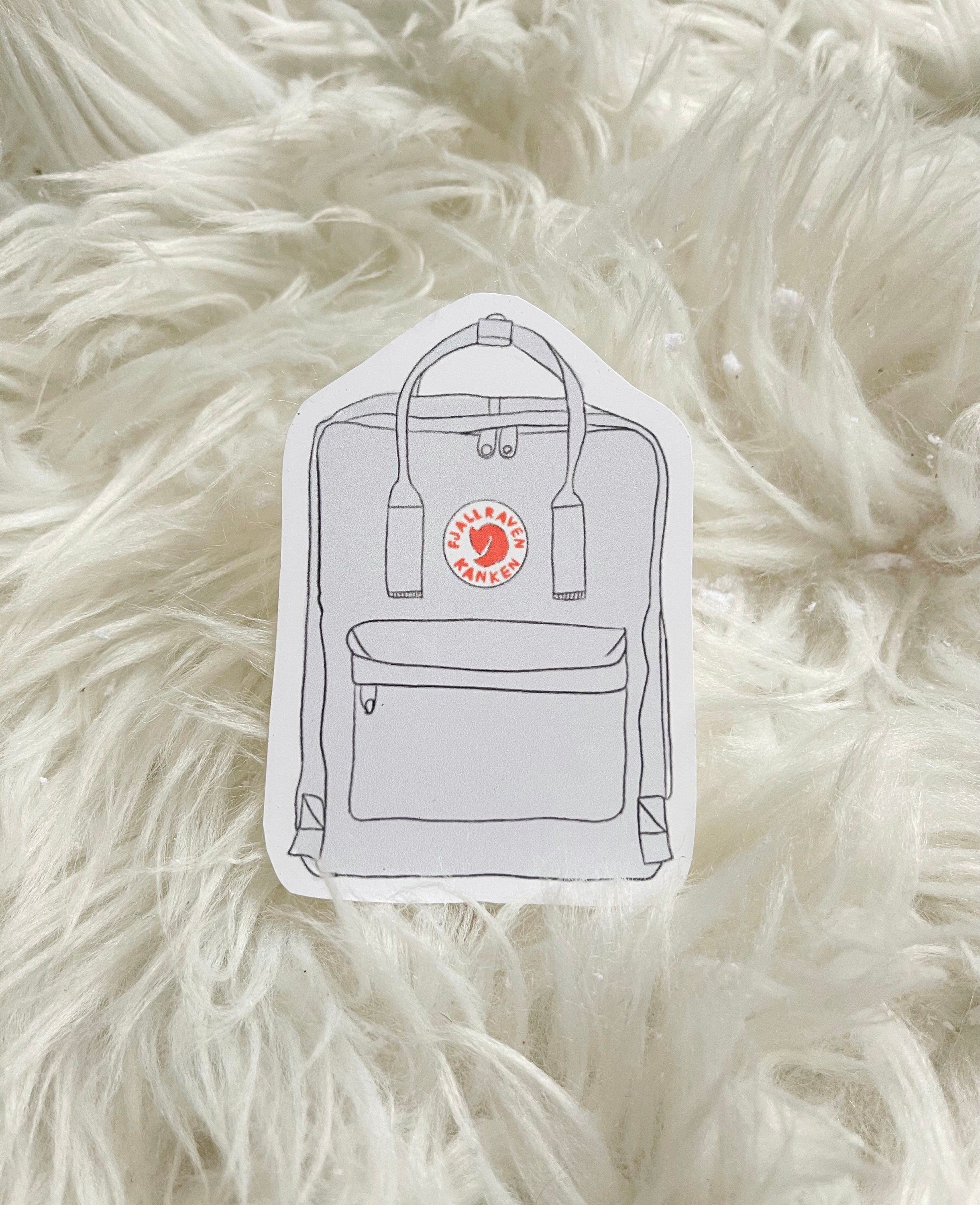 Fjallraven Kanken Backpack Sticker Pack VSCO aesthetic Etsy