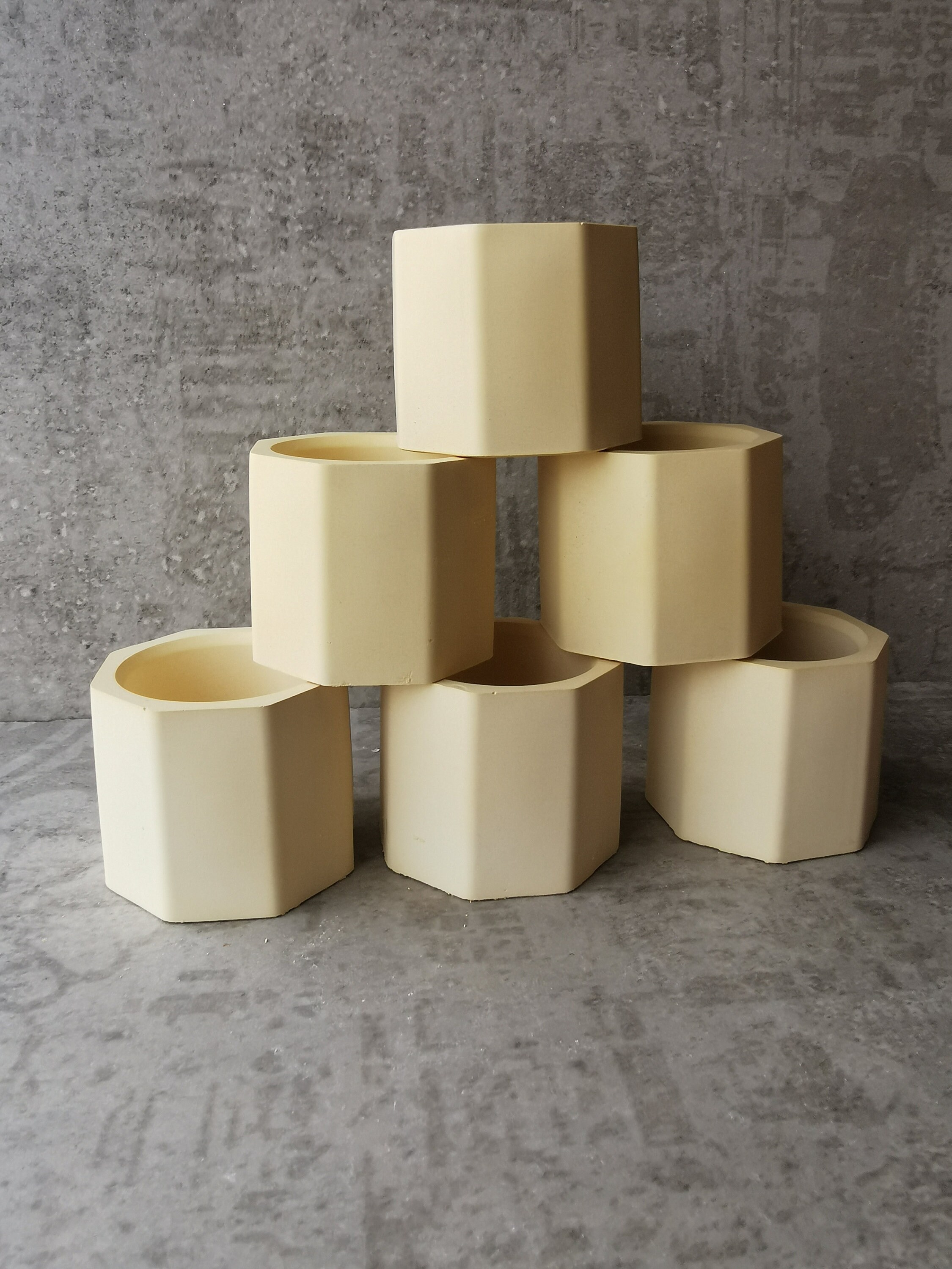 Candle containers empty set of 6. Candle vessels bulk. Etsy