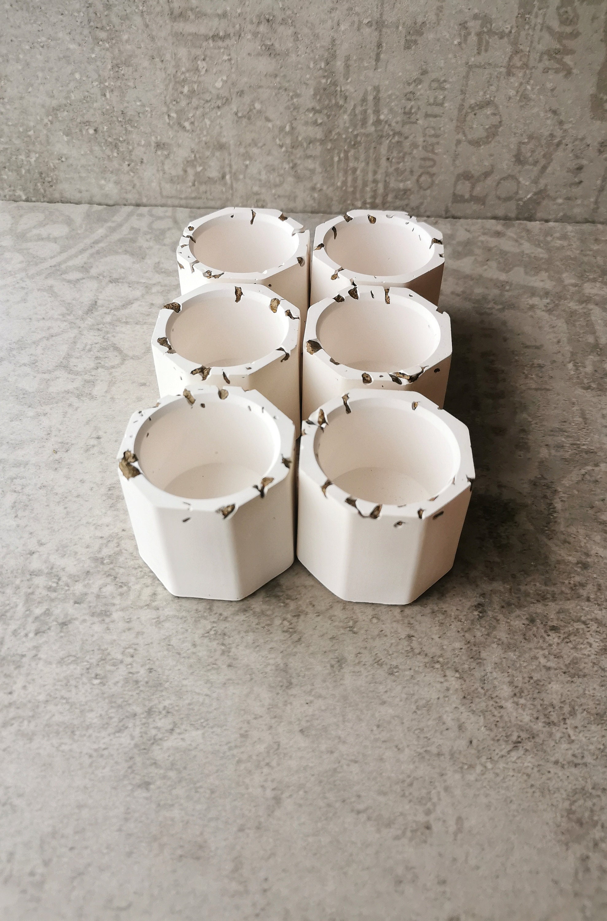 Set of 6 candle containers empty for candle making Etsy