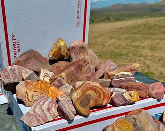 5 Lbs Nevada Wonderstone: Tumble Ready Rhyolite, Lapidary Mineral Crystals
