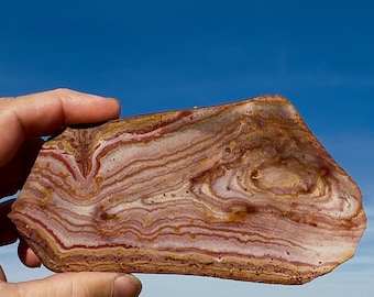 Wonderstone Rhyolite Slab! Wow Complete!! Nevada Rhyolite Slabbed Face Perfect Display! Best Lapidary Special Mineral! Ethically Sourced US