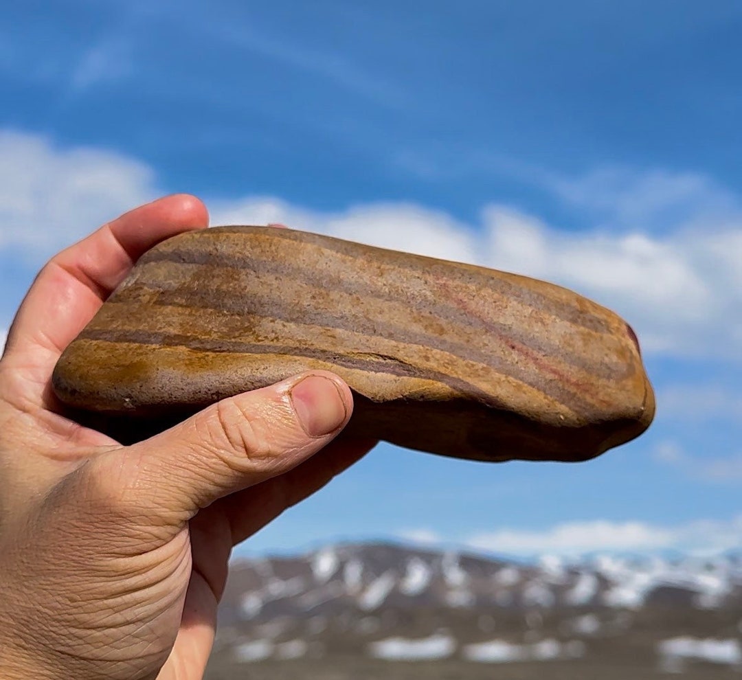 Banded Rhyolite Wonderstone Nevada Rare Stunning Distinct Patterns Best ...