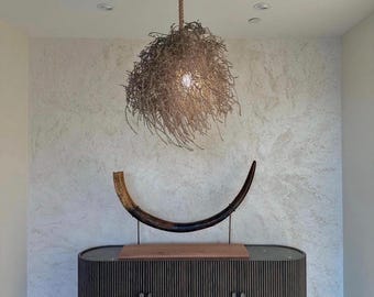 Massive!! The ORIGINAL “Tumblier” Tumbleweed Chandelier! USA! Huge! Full Beautiful Hand Foraged Ethically Sourced Tumbleweed Light Fixture