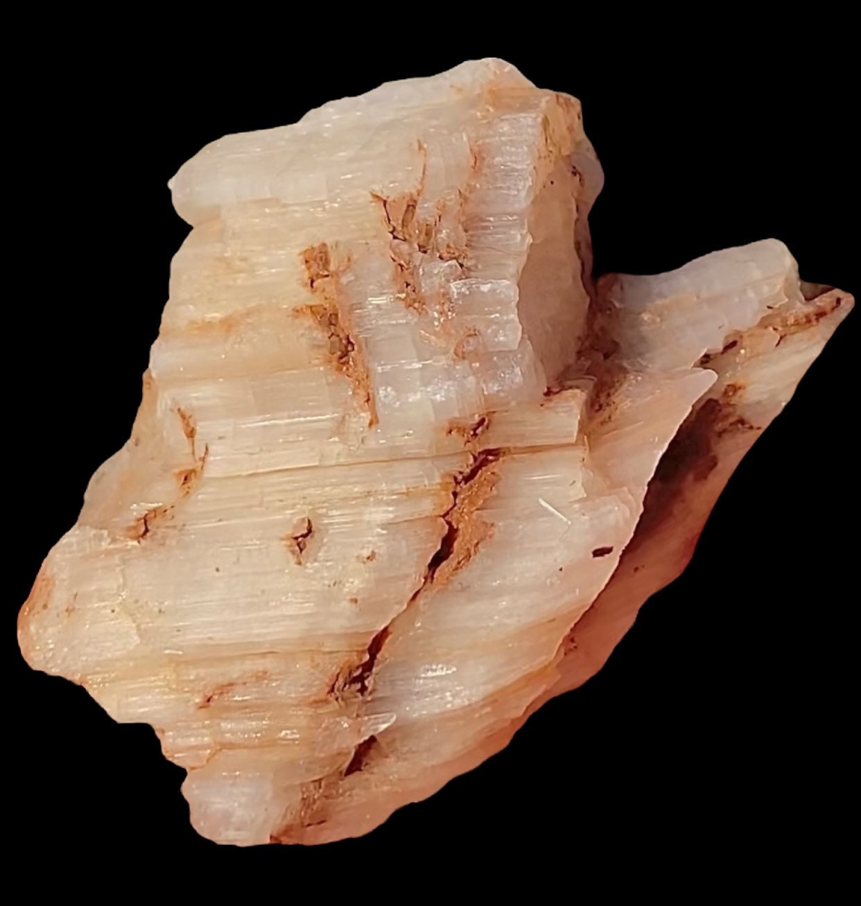 Pink Gypsum Selenite Ulexite Pink Selenite Rare Formation