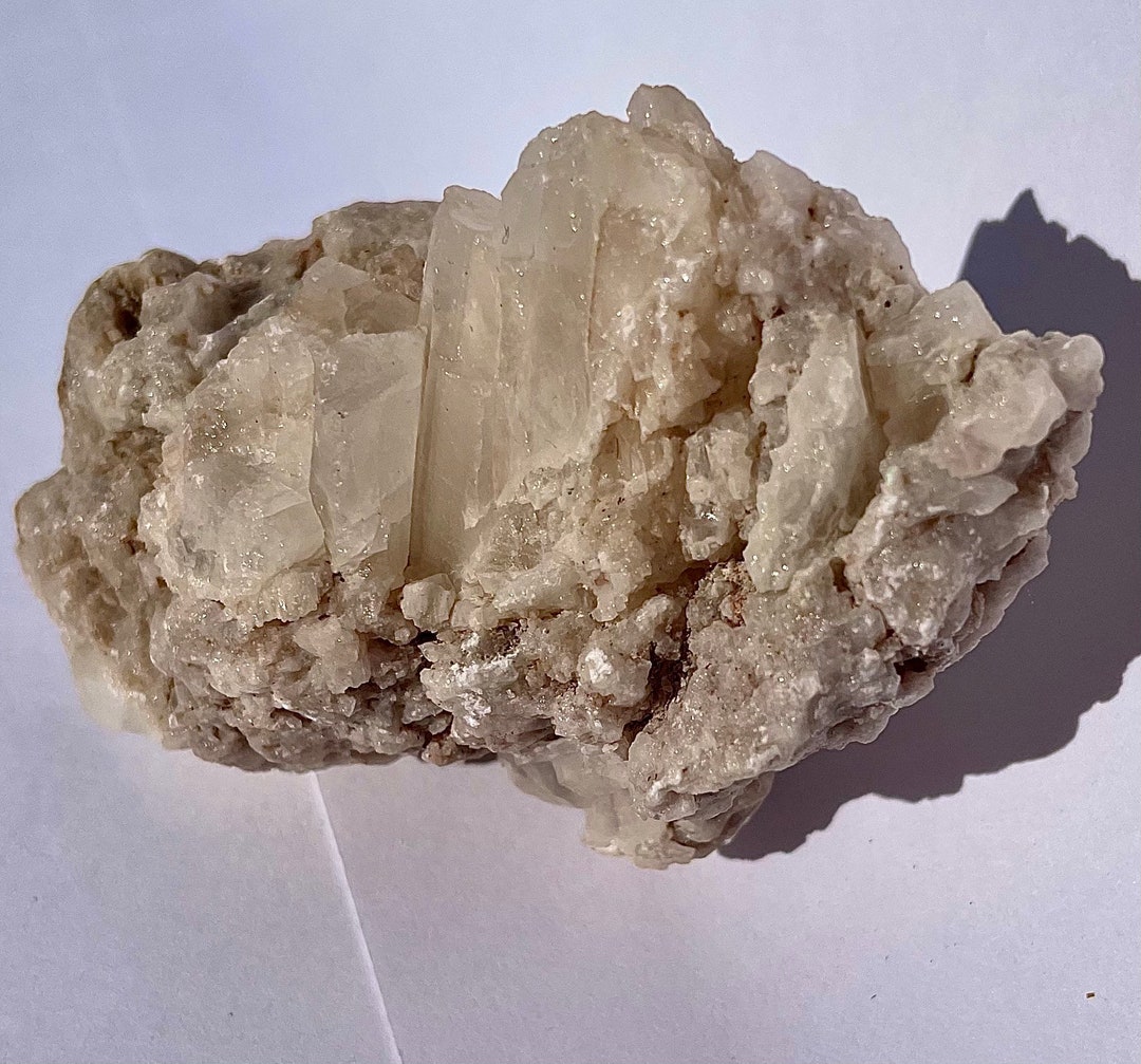 Ethically Sourced Crystal New Gypsum Selenite Matrix. Museum Quality ...