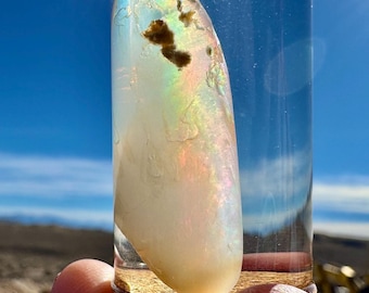 Over 60ct! Best Virgin Valley Opal Rare! Wow!!Precious Opal STUNNING Best High Fire Opal Contraluz Opal Nevada USA Hydrophane Opal Limbcast
