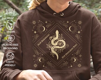 UK Casual Hooded Sweatshirt Wellcoda Triangle Snake Fashion Mens Hoodie UK Casual Hooded Sweatshirt Wellcoda Triangle Snake Fashion Mens Hoodie