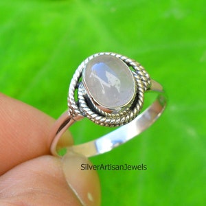 Echter Rosenquarz Ring, 925 Sterling Silber Ring, Rosa Edelstein Ring, Gold Ring, Handgemachter Ring, Rose Gold Ring, Frauen Geschenk Ringe