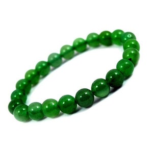 Vinatge Verkauf echte grüne Jade Armbänder, Onyx Armband, Perlen Armbänder, verstellbare Armbänder, Gesundheit verbessern Edelstein Armband, Mama Geschenke