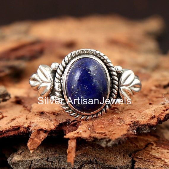 Etsy lapis lazuli ring best sale