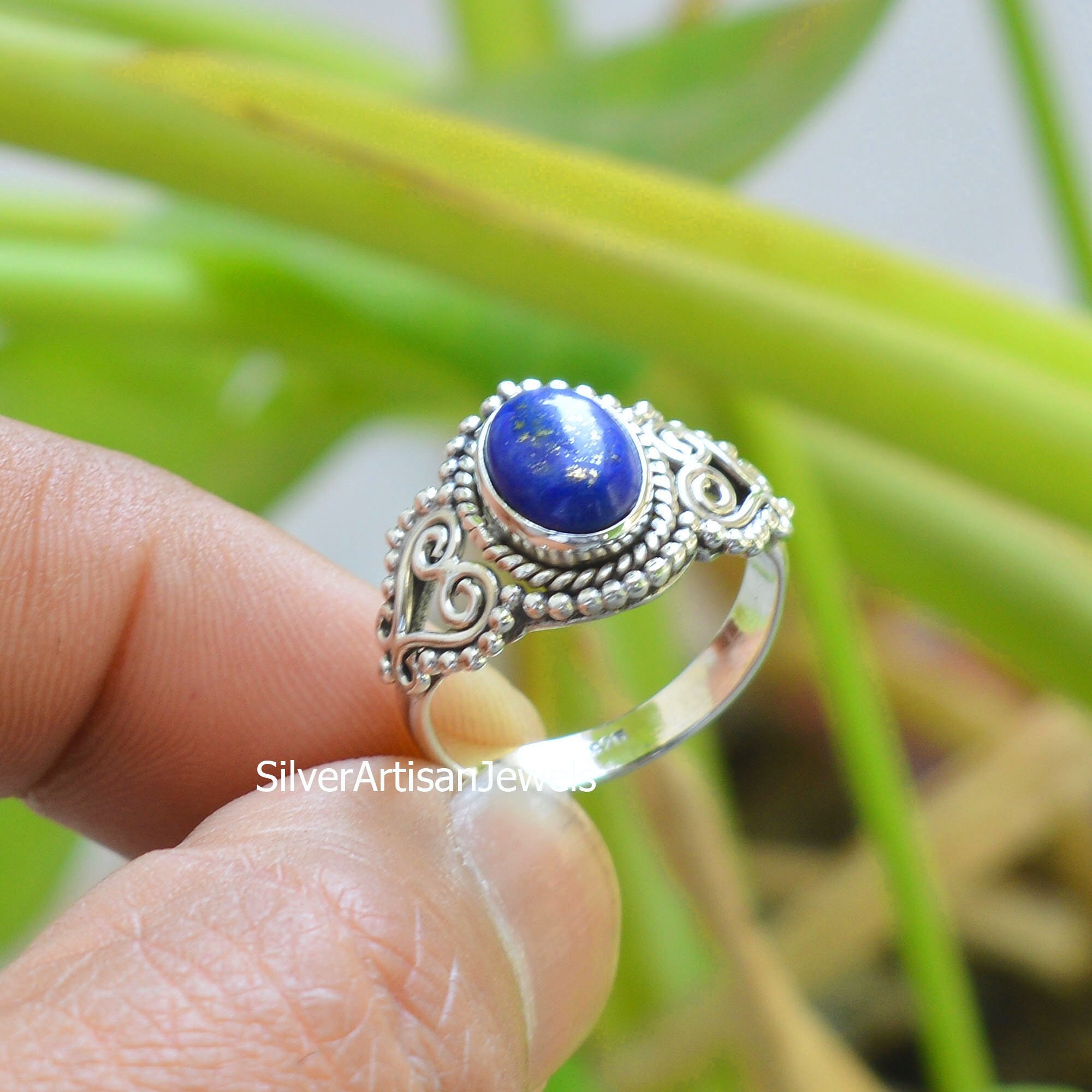Lapis lazuli ring deals