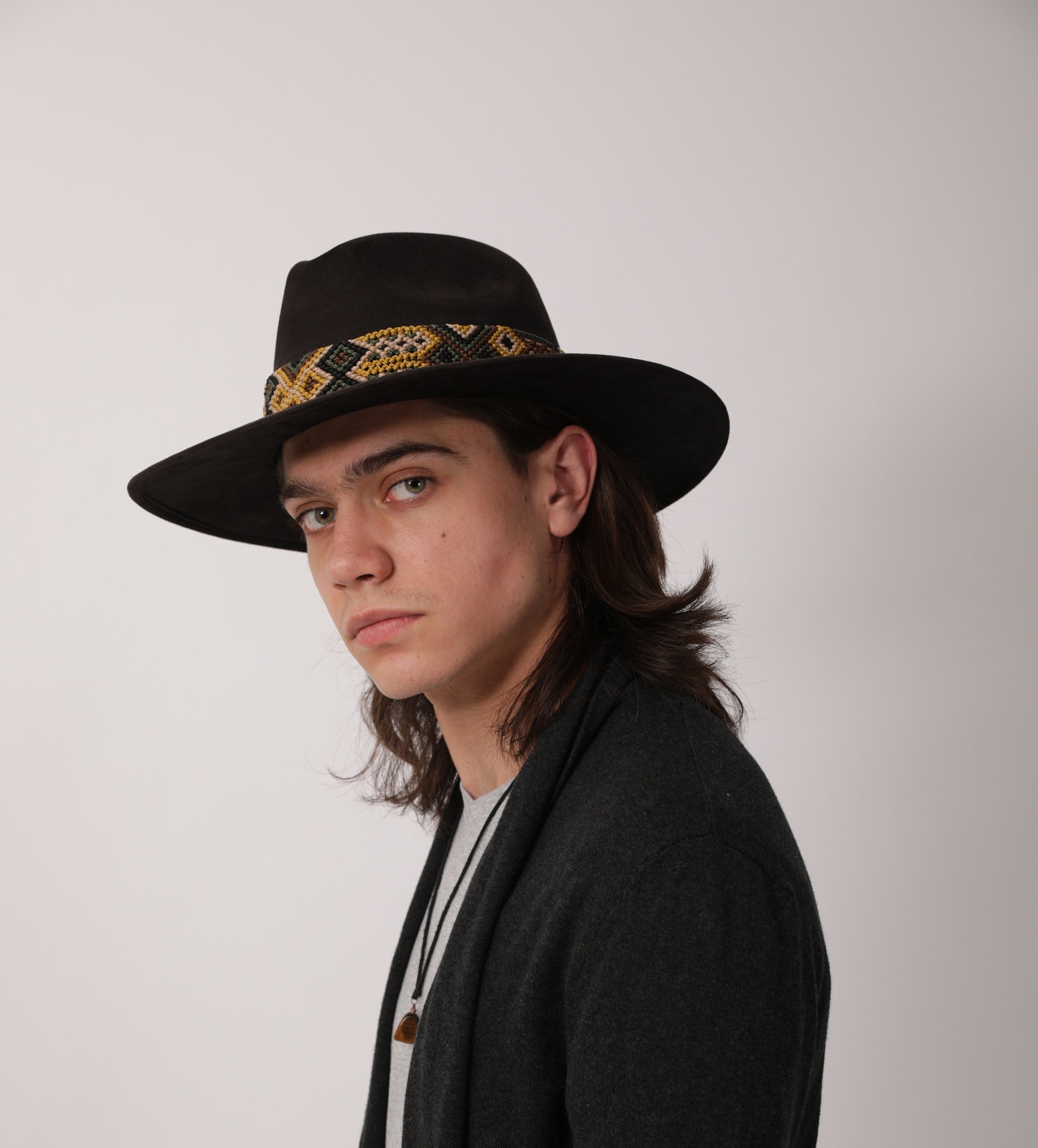 Wide Brim Handwoven Band Size 