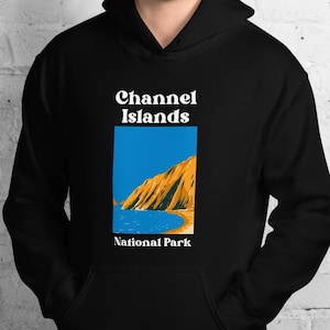 Men&#39;s Retro Channel Islands National Park Hoodie