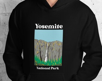 Men's Retro Yosemite National Park Hoodie