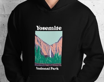 Men's Retro Yosemite National Park Hoodie