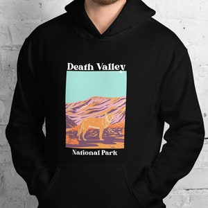 Men&#39;s Retro Death Valley National Park Hoodie