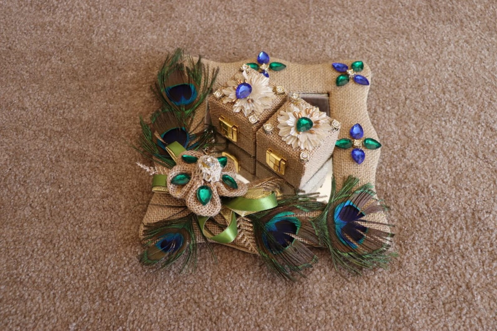 Engagement ring platter decorative ring platter ring Etsy