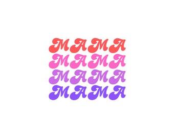Retro Mama SVG