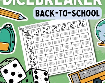Back-to-School Icebreaker Game | Classroom Fun (PDF Download)
