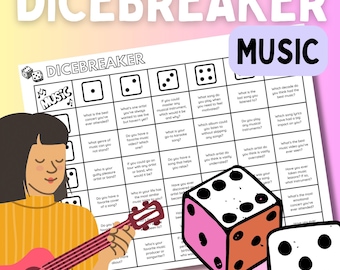 Music Icebreaker Game – Conversation Starter, Family Fun (PDF)