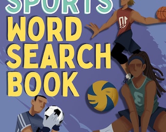 SPORTS Word Search Collection (20 Puzzles / Popular U.S Sports / All Ages!)