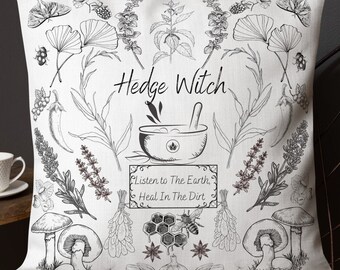 Hedge Witch Premium Pillow