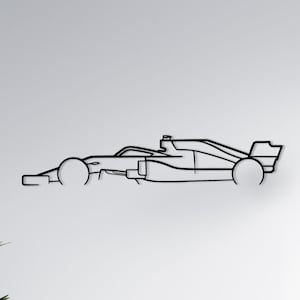 Racing Theme Metal Wall Art , Racing Car Line Art Metal Wall Sign , Garage Wall Sign , Custom Car Wall Art , Car Racing Decor