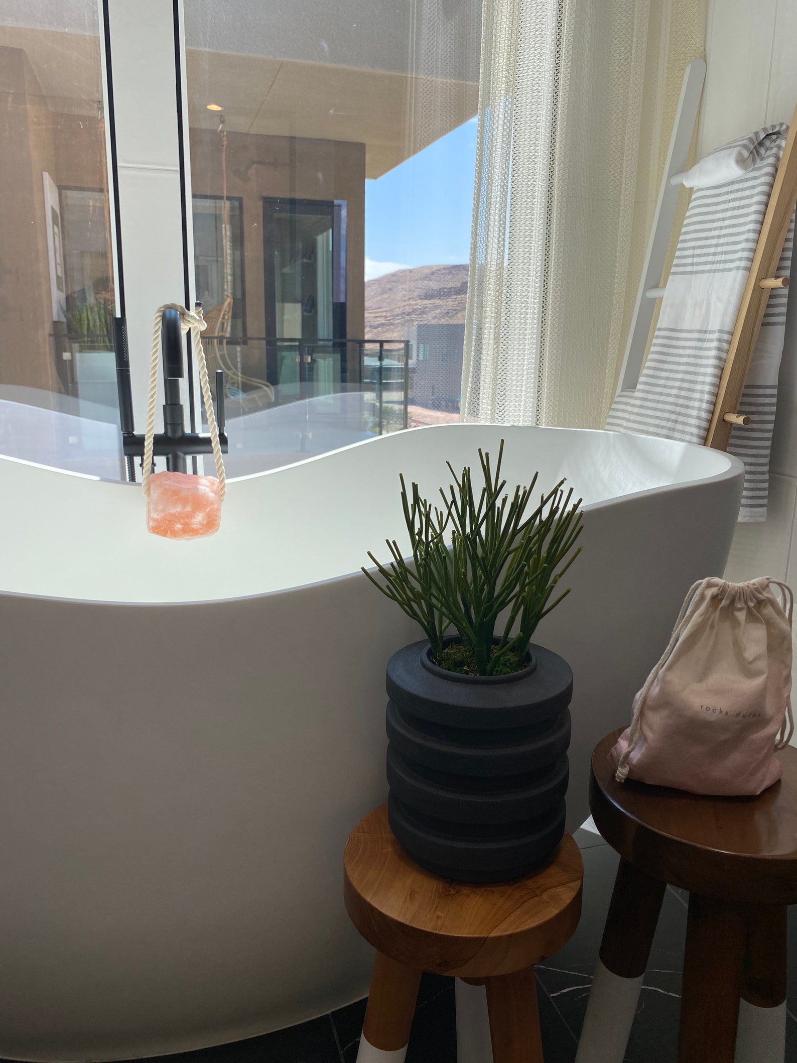 Pink Himalayan Bath Salt Rock Bath Salts Spa Gifts Unique Gift Gifts ...