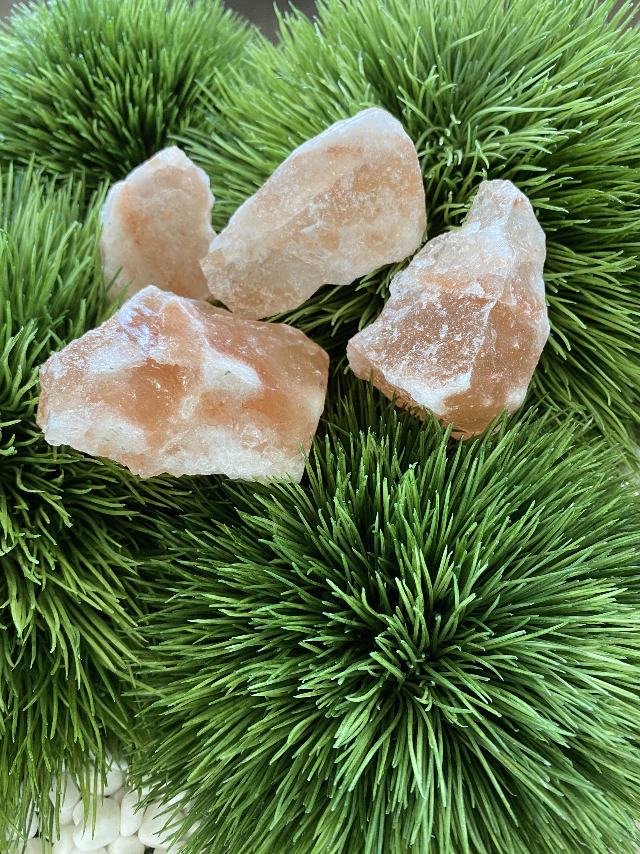 Pink Himalayan Salt Bath Rocks: Hypoallergenic Mineral Soak, 4-mini ...