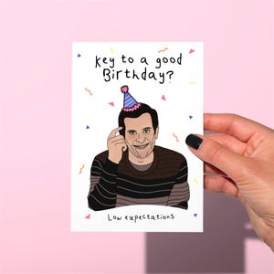 Phil dunphy modern family, funny birthday card, funny greetings card, Phil dunphy birthday Card