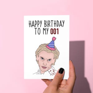 Vecna 001 Cosas extrañas, tarjeta de cumpleaños divertida, tarjeta de felicitación divertida, tarjeta de cumpleaños divertida