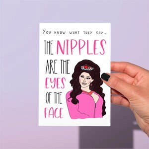 RuPaul Drag Race UK Greeting Card, Bimini Bon Boulash, snatch game, Katie Price, funny birthday card, Ru Paul’s drag race