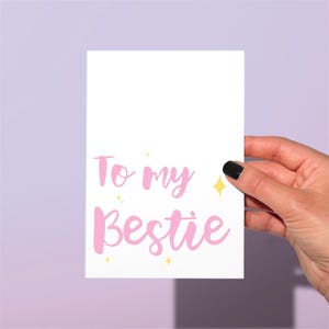 Para meu melhor amigo, cartão de felicitações fofo para melhor amigo, cartão engraçado para amigo, piada engraçada, cartão engraçado