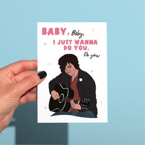 Dylan modern family, funny anniversary/valentines day card, funny greetings card, Modern family Card