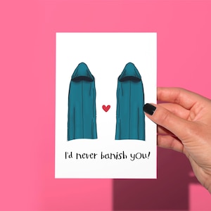 The traitors banish anniversary/valentines card, funny traitors valentines card, funny traitors valentines Card