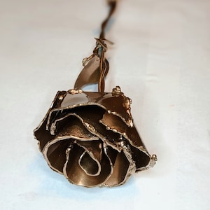Handcrafted Metal Roses